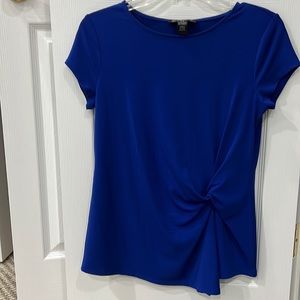 INC blue top